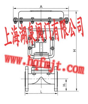 電動隔膜調(diào)節(jié)閥結(jié)構圖